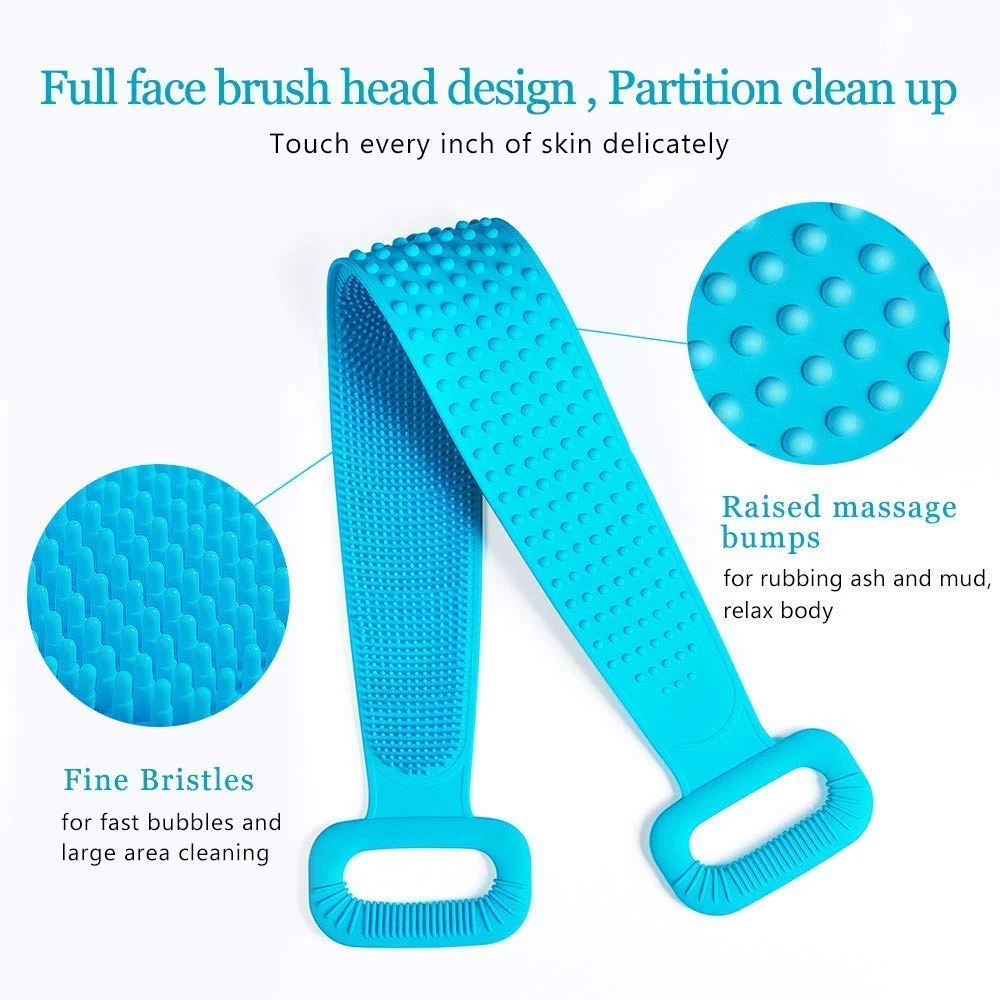 silicon body brush