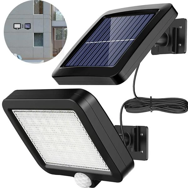 56LED Indoor Outdoor Solar Power Sensor Light