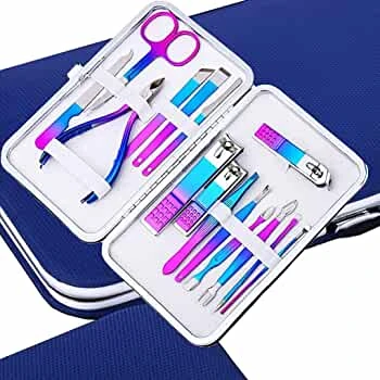 15 pieces luxury manicure set nail cutter kit