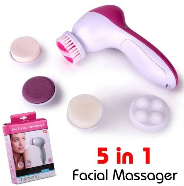 5 in 1 Beauty Massager - Pink