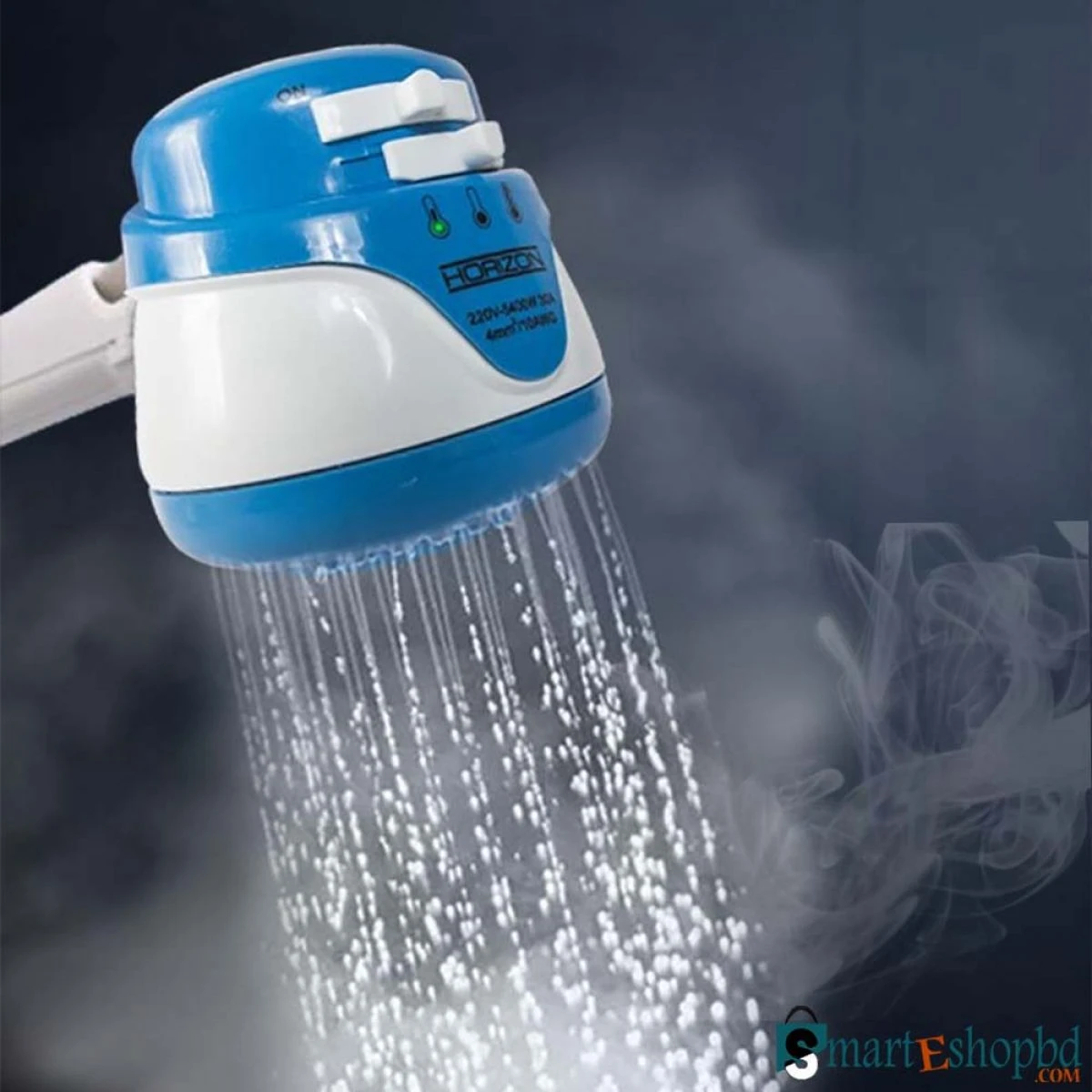 Horizon Electric Hot Water Shower only hade- Blue and white