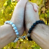 Heart Magnetic Bracelets for Couples