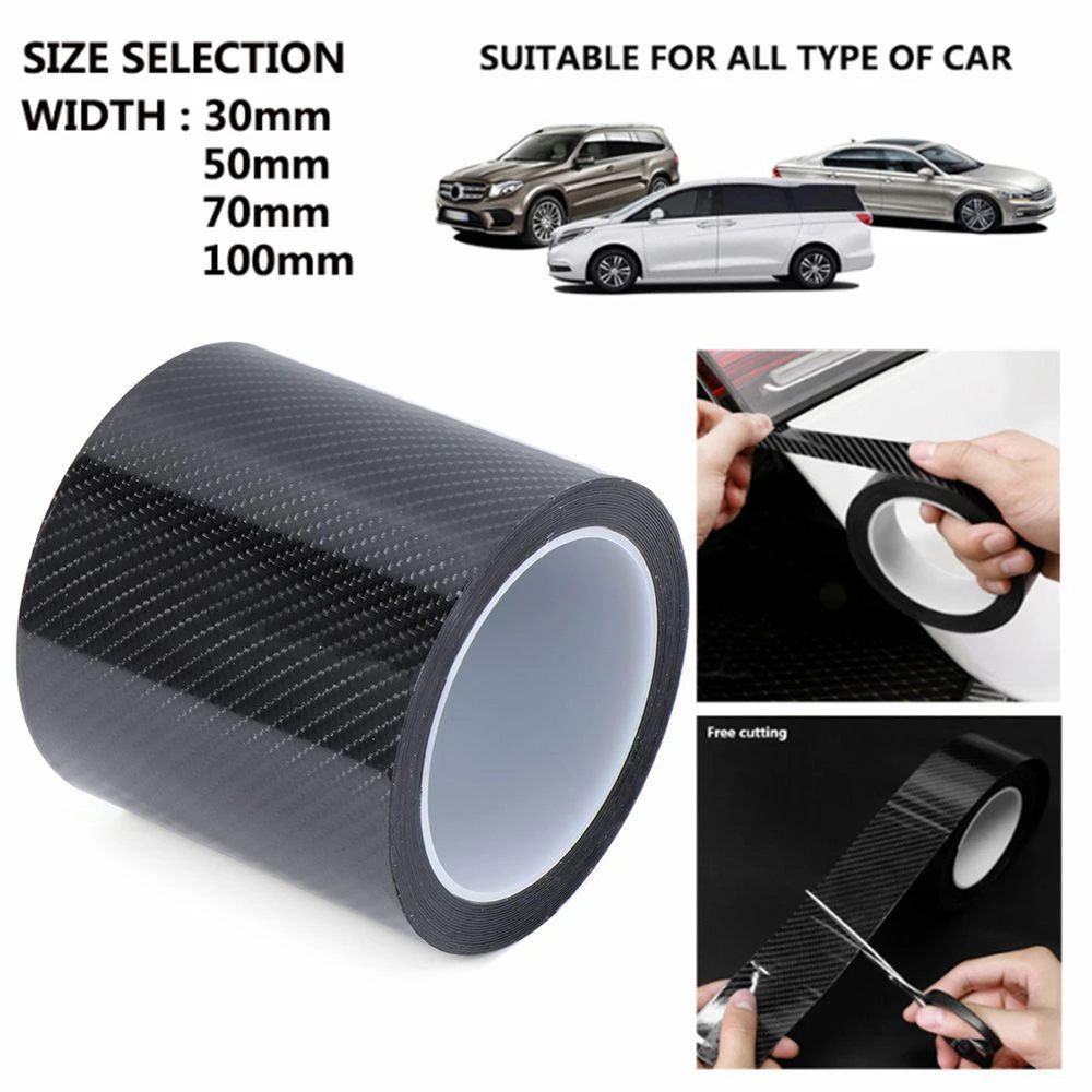 Carbon Fiber Car Sticker Anti Scratch Tape Protection