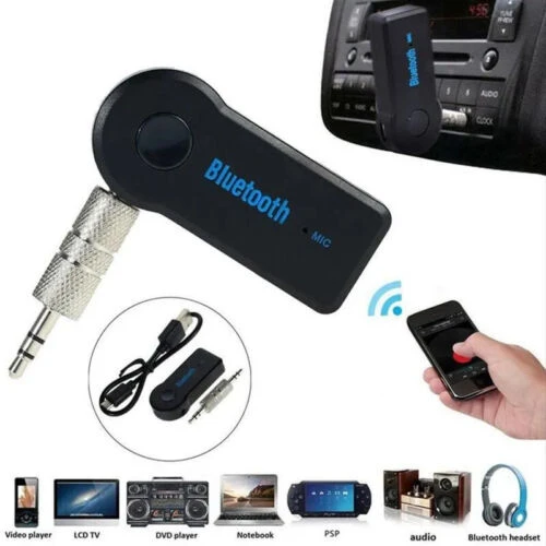 Wireless Car Bluetooth Receiver Adapter - 3543