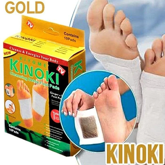 Gold Kinoki Cleansing Detox Foot Pad