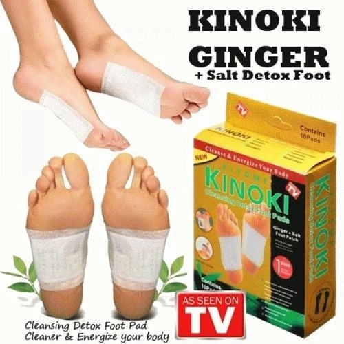 Gold Kinoki Cleansing Detox Foot Pad