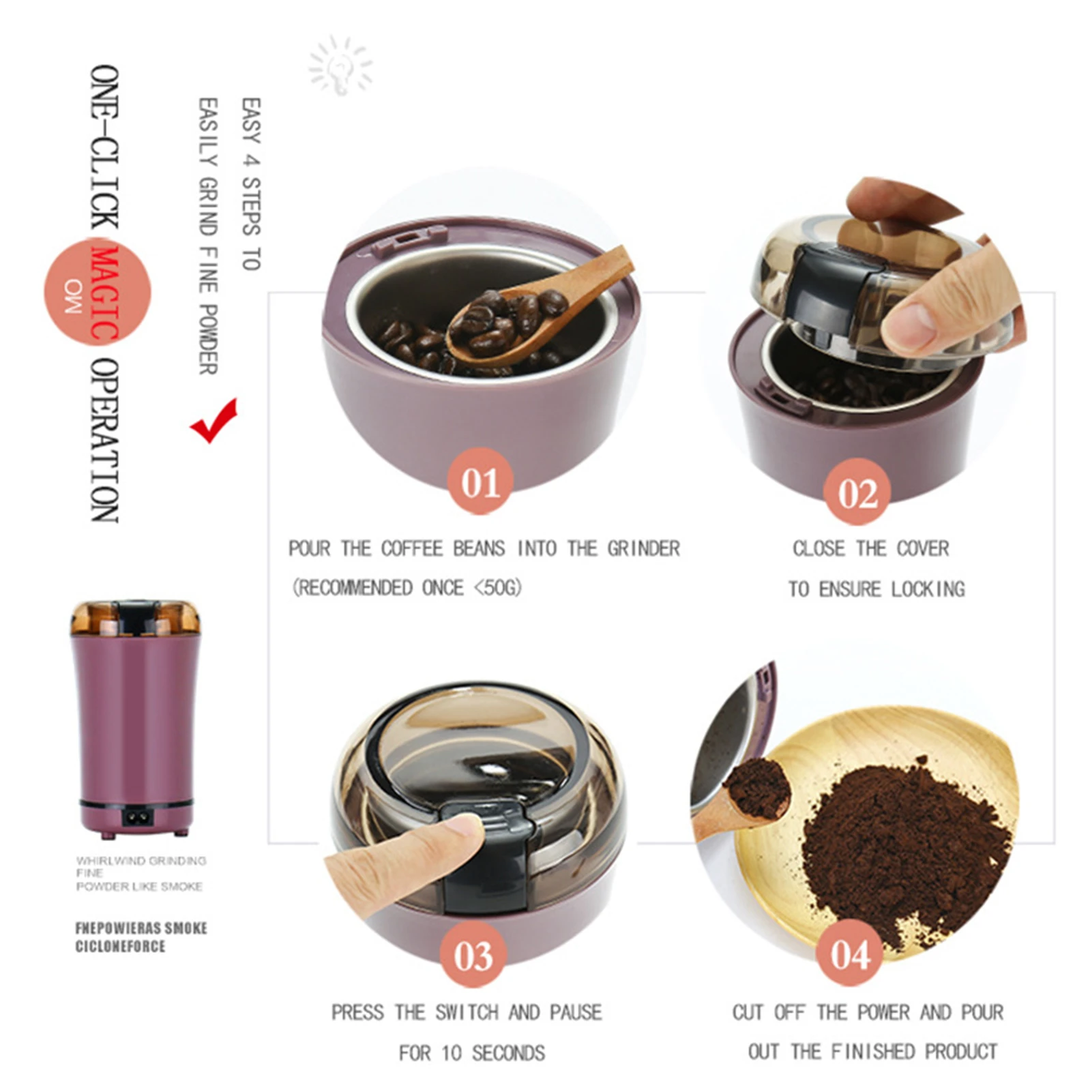 New Electric Spice Grinding Machine