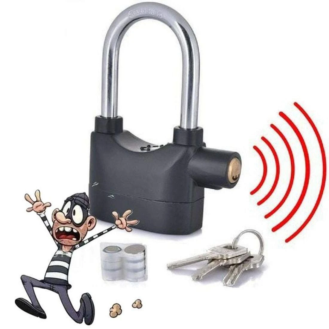 Alarm Lock 2-in-1